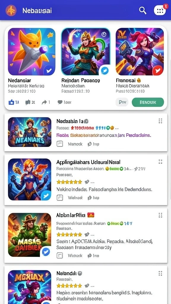 Tampilan antarmuka yang menarik dan intuitif.