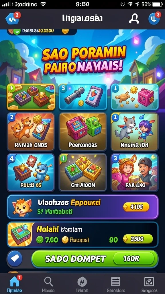 Gameplay yang menarik dengan banyak level berbeda.