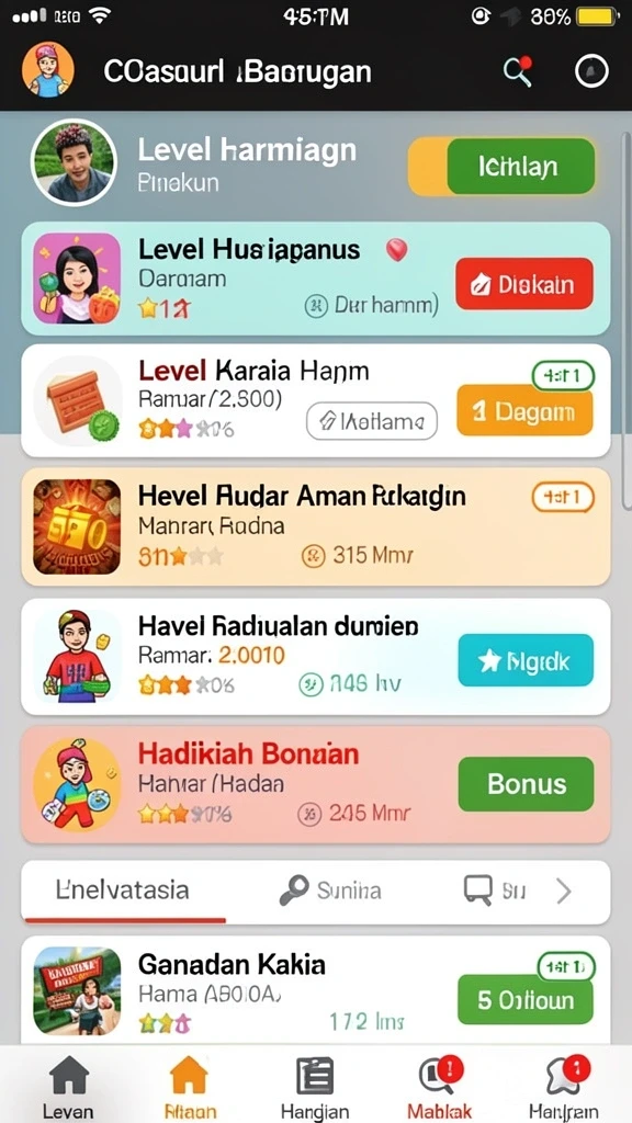 Tampilan antarmuka 98SPIN yang memukau dan user-friendly.