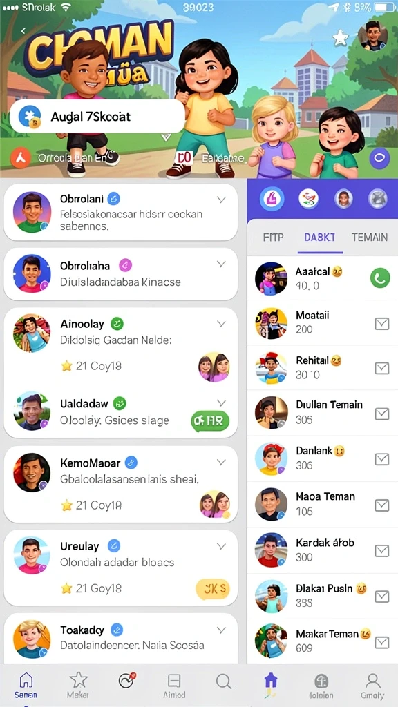 Mode permainan yang bervariasi untuk semua pemain.