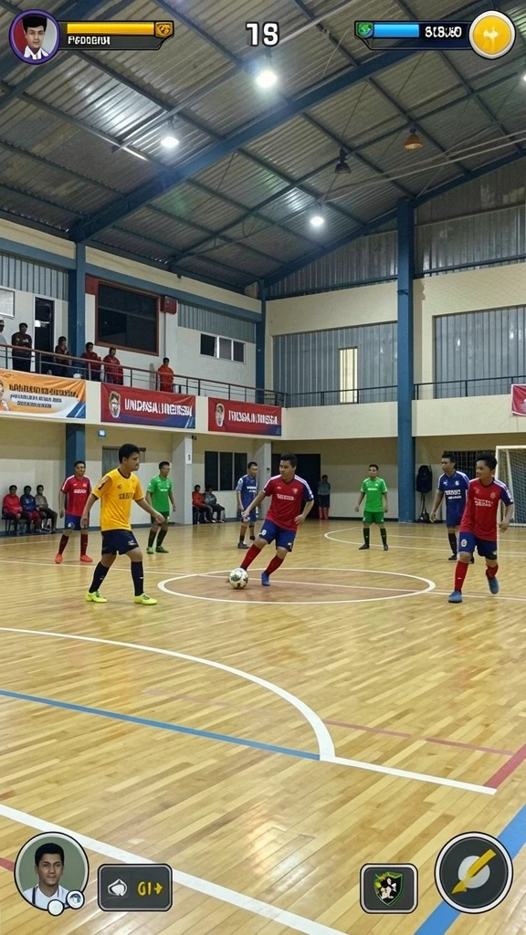 Tampilan antarmuka aplikasi yang menarik dan intuitif.