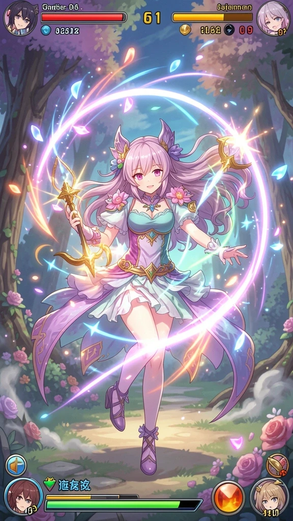 Screenshot gameplay seru yang menunjukkan tantangan menarik.