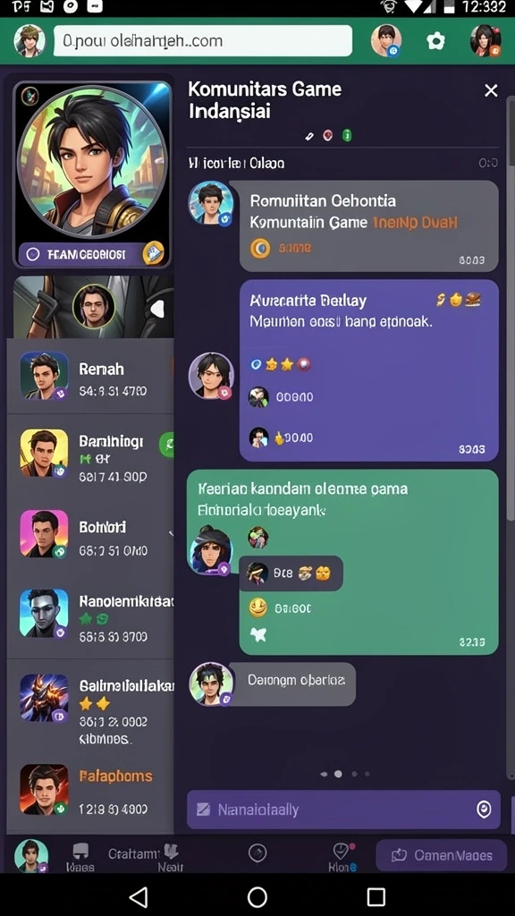 Tampilan antarmuka yang intuitif dan menarik.