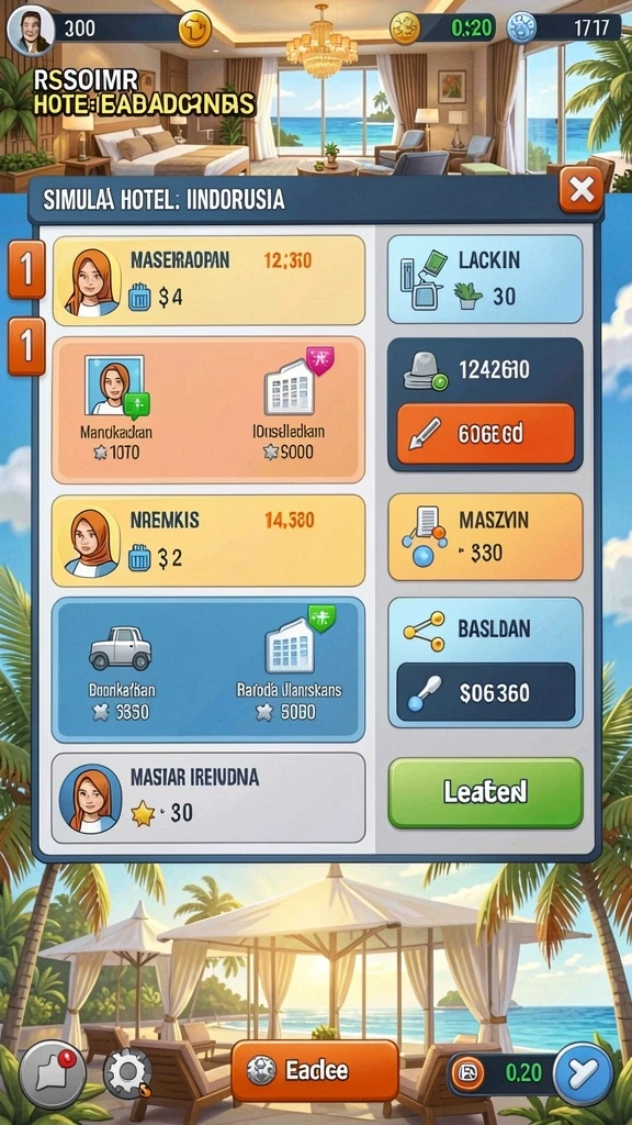 Tangkapan layar menampilkan mode permainan seru.