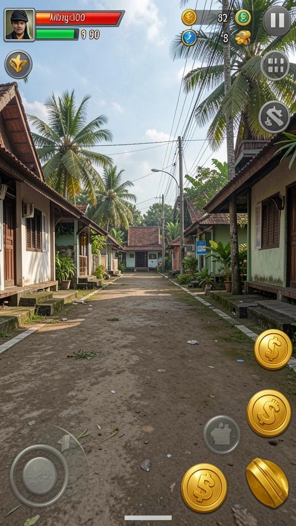 Berbagai mode permainan yang menarik.