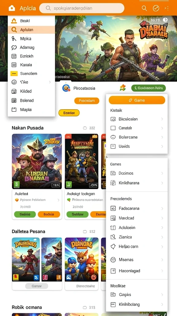 Berbagai jenis permainan slot yang menawan.
