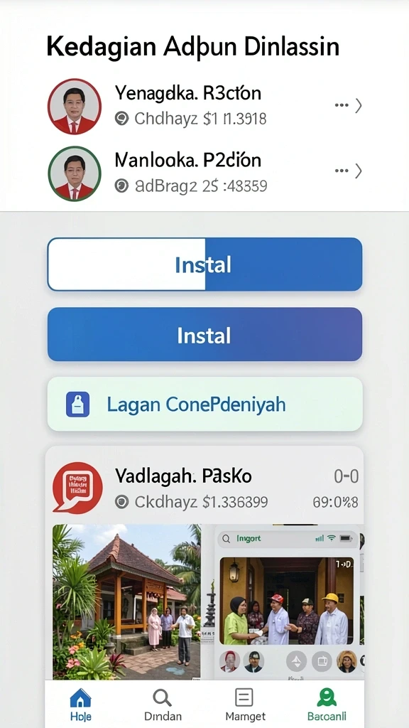 Tampilan antarmuka yang menarik dan user-friendly.