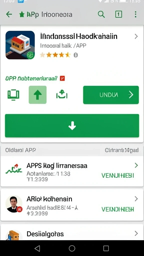 Tampilan antarmuka yang sederhana dan intuitif.