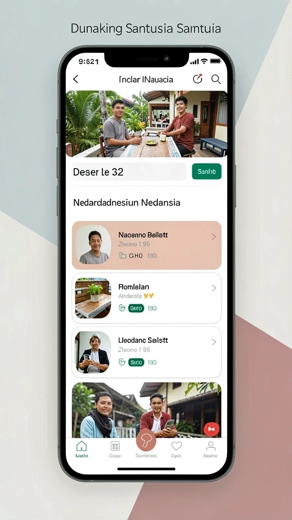 Tampilan antarmuka yang user-friendly dan menarik.