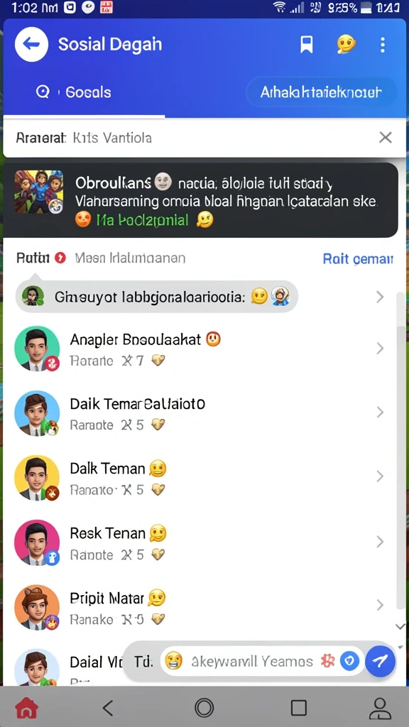 Screenshot level yang menampilkan tantangan yang mendebarkan.