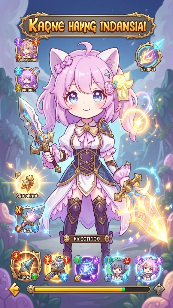 Tampilan utama game MG108 yang menarik.