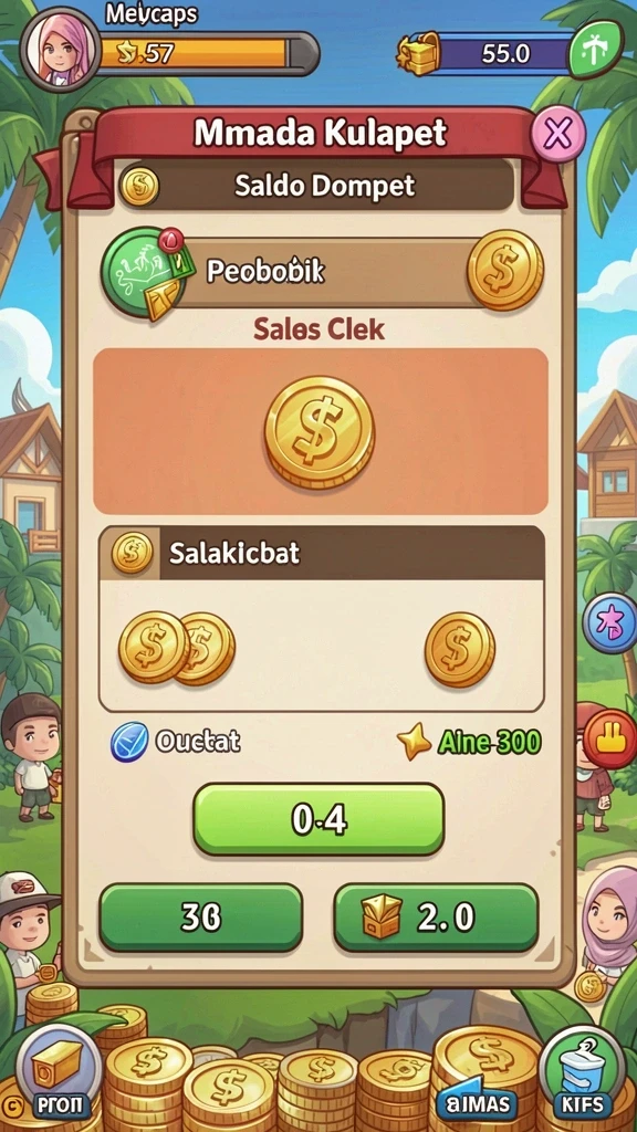 Tampilan antarmuka yang user-friendly dan menarik.