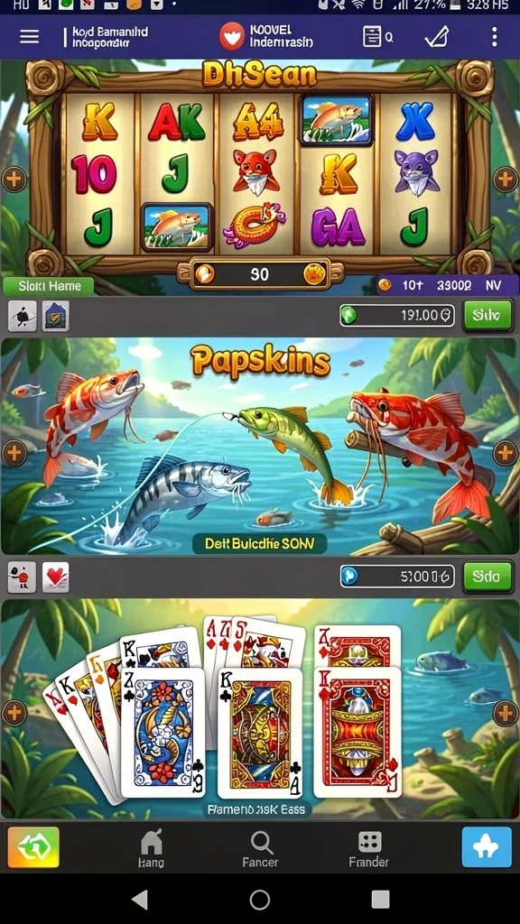 Screenshot memperlihatkan aksi seru dalam permainan MVP789.