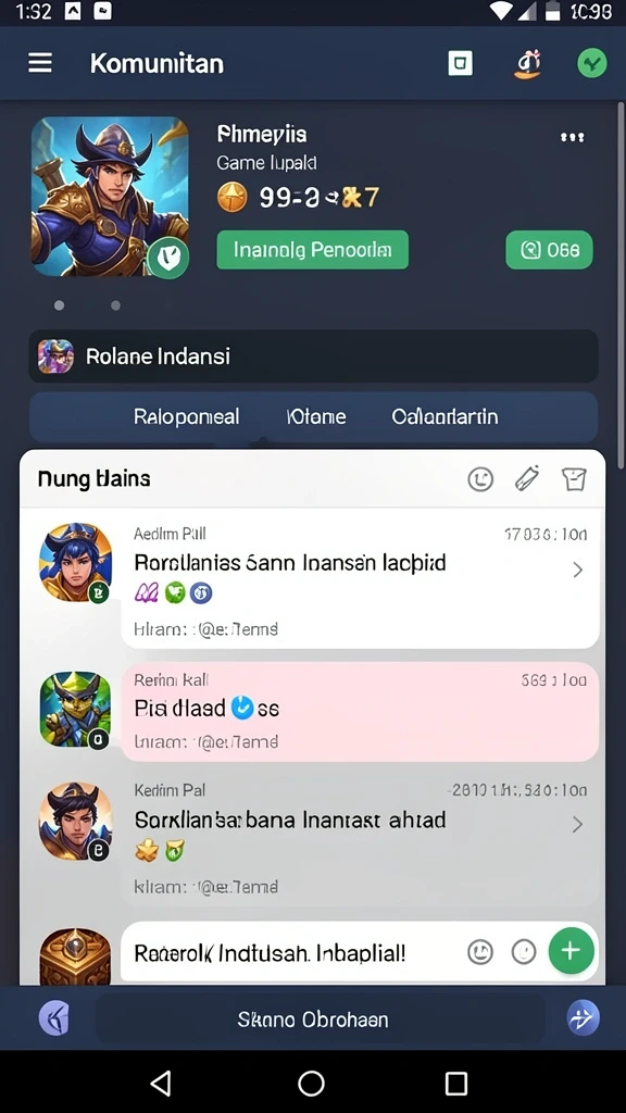 Tampilan awal permainan yang memukau.