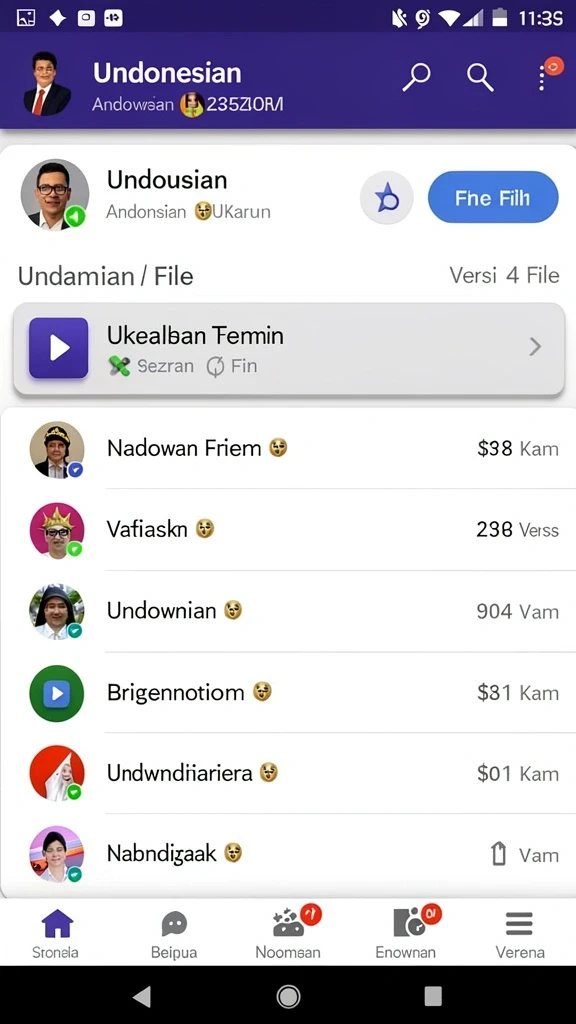 Fitur multiplayer yang memungkinkan bermain dengan teman.