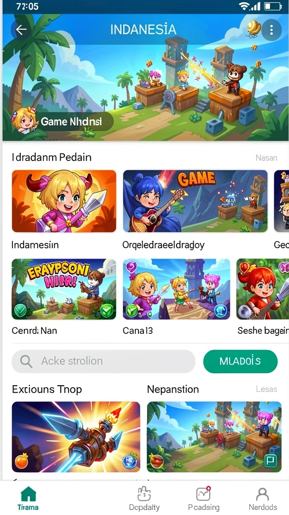 Karakter unik dengan kemampuan khusus.