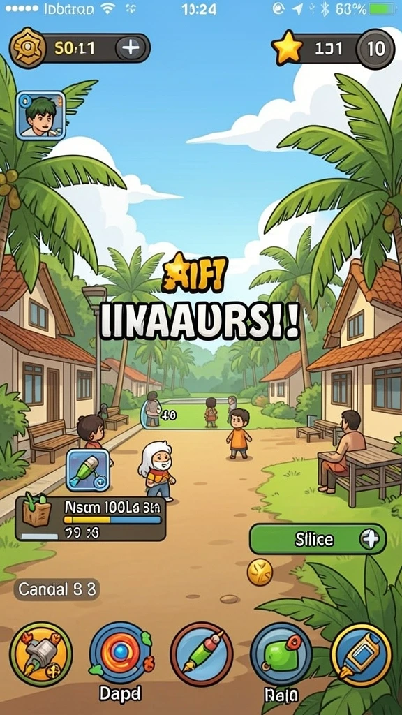 Tampilan antarmuka yang menarik dan user-friendly.