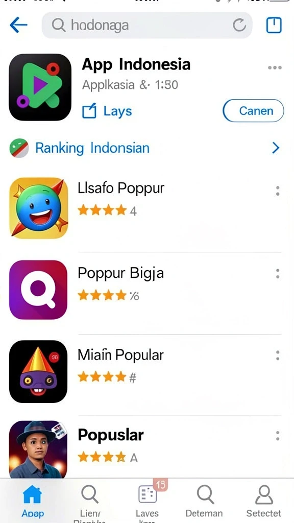 Tampilan antarmuka utama SUPERSVIP yang menarik dan intuitif.