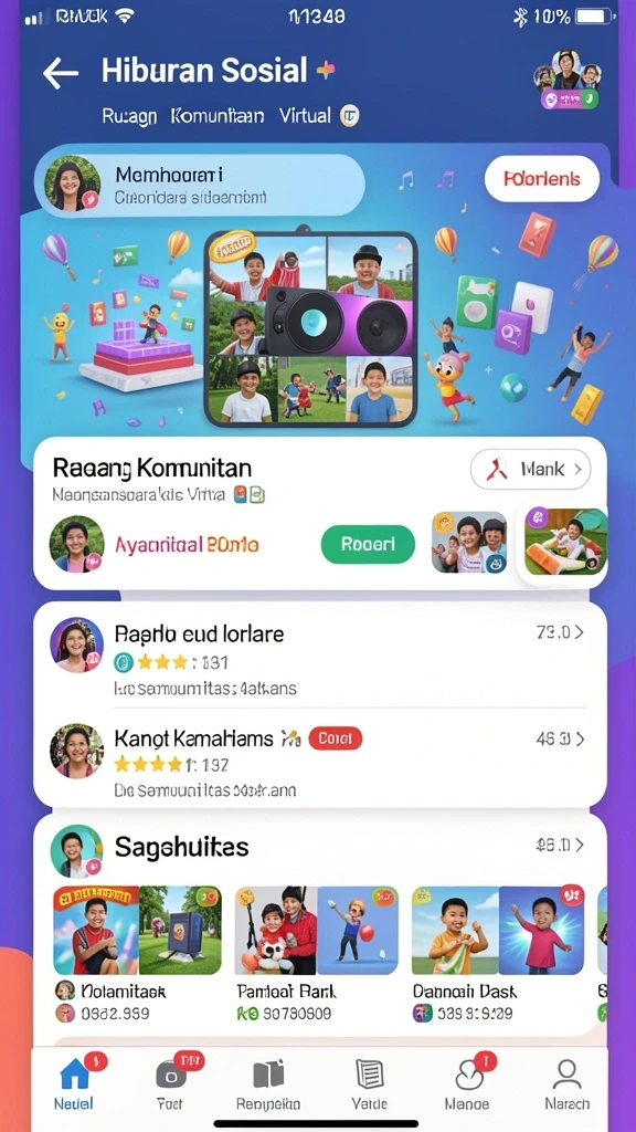 Fitur multiplayer untuk bersaing dengan teman.