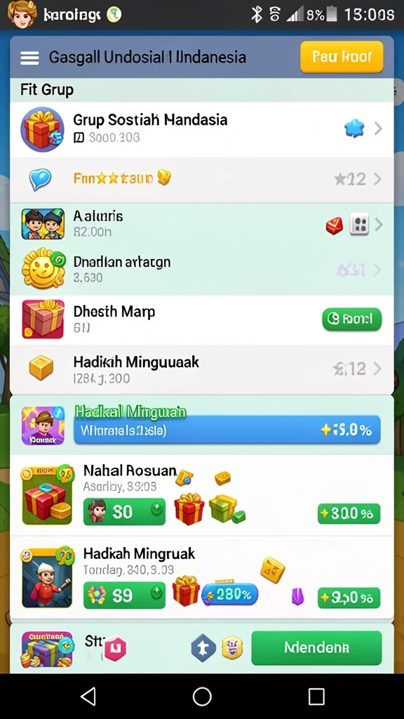 Penjelasan fitur permainan baru yang menarik.