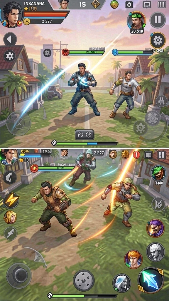 Screenshot ZK6 memperlihatkan pemandangan grafis yang menakjubkan.